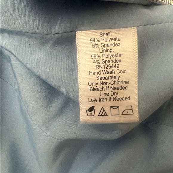 Mark Zunino Light Blue Women's Jacket Size 8 - Picture 9 of 9